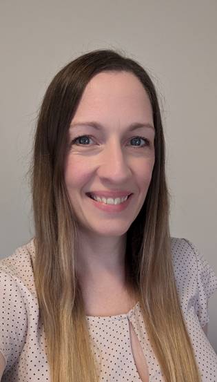 Dr Kathryn Mayer smiling